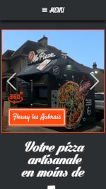 Référencement du site internet Ma Pizza - Mobile