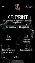 Référencement du site internet arprint - Mobile